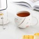 Cute Astronaut Mug With Lid And Spoon, Kawaii Cup Novelty Mug For Coffee, Tea And Milk, Mug Gift White 450ml/15oz