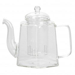 Clear Glass Teapot with Infuser 400ml