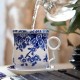 Blue And White Porcelain Chinese Tea Cup