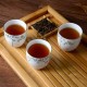 Chinese White Ceramic Gongfu Teacups Of 4