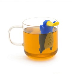 Silica Gel Tea infuser|Creative Platypus Shape Filter Tool