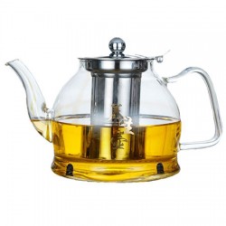Heat Resistant Glass Teapot 1200ml/41.0oz