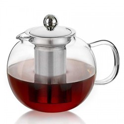 Round Glass Teapot 1300ml/44.0oz