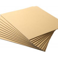 HwaGui Cardboard Sheets, 8.5 x 11 Inch Flat Cardboard Sheets Craft, Thick Cardboard Squares for Packing, Mailing and DIY Crafts, Pack of 25