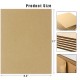 HwaGui Cardboard Sheets, 8.5 x 11 Inch Flat Cardboard Sheets Craft, Thick Cardboard Squares for Packing, Mailing and DIY Crafts, Pack of 25