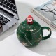 Ceramic Planet Mug - Christmas Green 450ML/15OZ