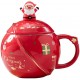 Ceramic Planet Mug - Christmas Red  450ML/15OZ