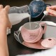 Cute Astronaut Mug With Lid And Spoon, Kawaii Cup Novelty Mug For Coffee, Tea And Milk, Mug Gift Pink 450ml/15oz