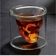 Skull Glass Cup - Crystal Shot Cup -250ML/8.5OZ