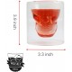 Skull Glass Cup - Crystal Shot Cup -250ML/8.5OZ