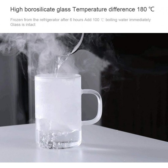 450ml Infuser Glass Tea Cup