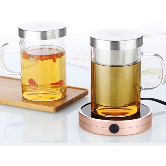 450ml Infuser Glass Tea Cup