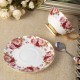 Small Floral Coffee Cup Set with Saucer and Spoon