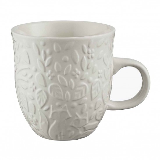 Cream Stoneware Cup