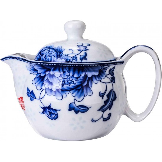 Blue and White Porcelain Tea Set for Kungfu