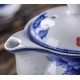 Blue and White Porcelain Tea Set for Kungfu