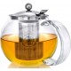 Glass Teapot Set With 4 Insulated Double Wall Glass Cups