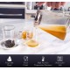 950ml Glass Teapot Set With 4 Tea Cups