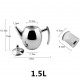 HwaGui 1500ml Stainless Steel Teapot 