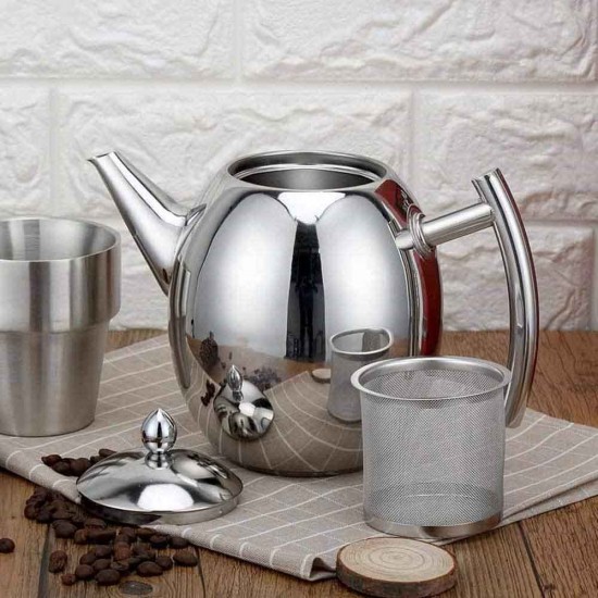 HwaGui 1500ml Stainless Steel Teapot 