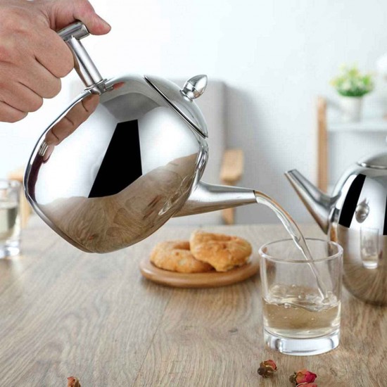 HwaGui 1500ml Stainless Steel Teapot 