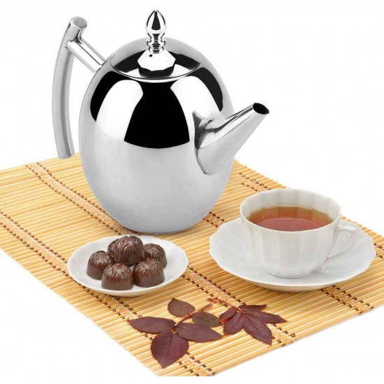 HwaGui 1500ml Stainless Steel Teapot 
