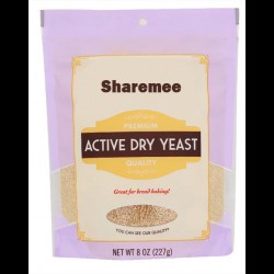 Sharemee Dry Yeast - Superior Bread Yeast for Artisan Bread, Bagels, Pizza Crusts, Pretzels, Sweet Dough,5gram