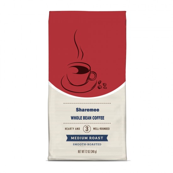 Sharemee Barista Gran Crema Whole Bean Coffee Blend, Medium Espresso Roast