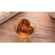 Heart Shaped Double Walled Insulated Glass Cup