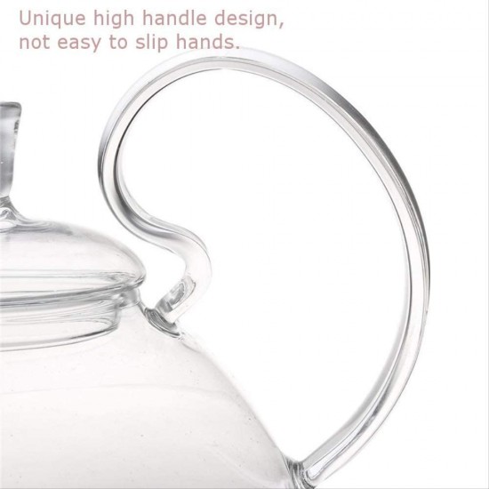 Heat-Resistant Glass Teapot 800ml