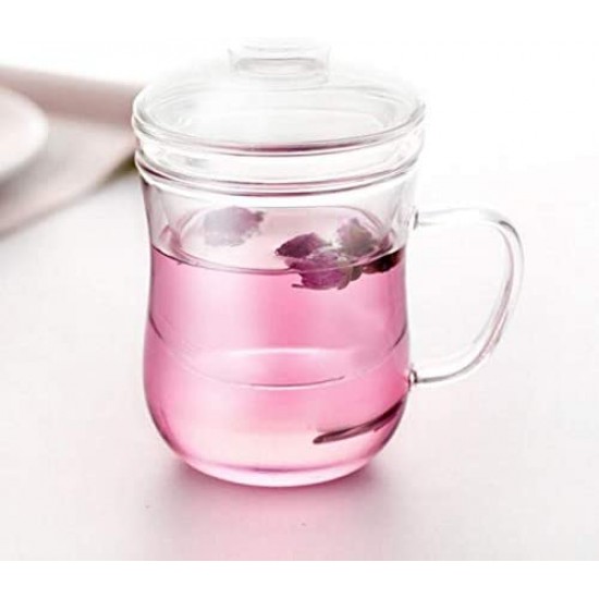 Clear Glass Tea Cup 400ml