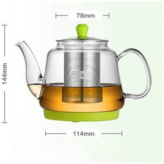 Stainless Steel Loose Leaf Teapot 