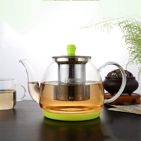 Stainless Steel Loose Leaf Teapot 