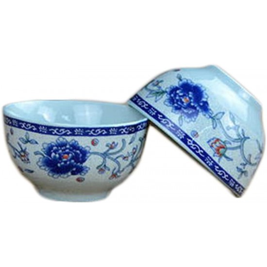 7 Piece Blue and White Porcelain Kung Fu Tea Set