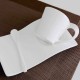 Wave Shape Bone China Coffee Cup with Saucer Set