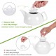 Small Porcelain Teapot 30oz/White
