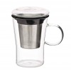 Glass Tea Cup with Infuser