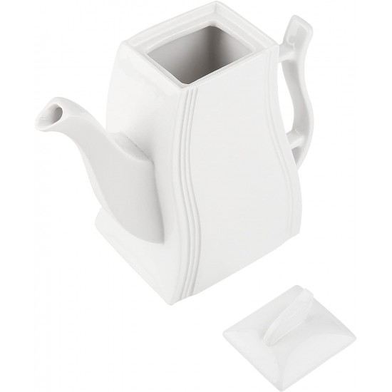 White Porcelain Teapot