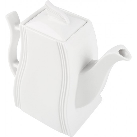 White Porcelain Teapot