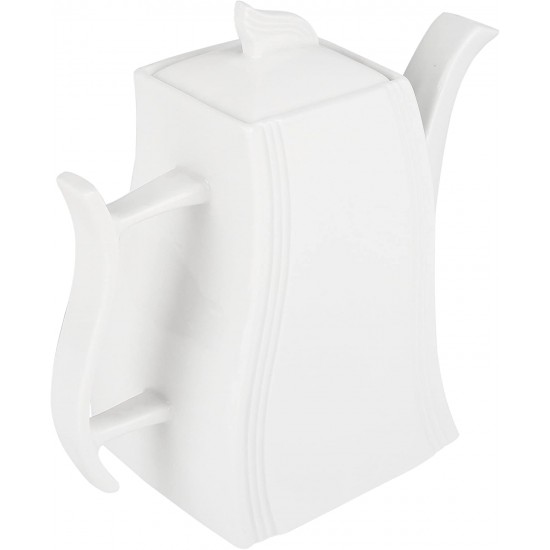 White Porcelain Teapot