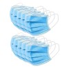 100Pcs Disposable Three-Layer Masks Blue