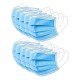 100Pcs Disposable Three-Layer Masks Blue