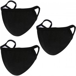 3Pcs Fashsion Cotton Face Masks For Dust At Outdoor