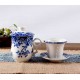 Blue And White Porcelain Chinese Tea Cup