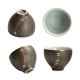 Handmade Ceramic Gongfu Teacups Of 5