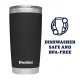 Black Stainless Steel Vacuum Insulated Tumbler With Magslider Lid 20oz