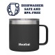 Stainless Steel Insulated Mug With Standard Lid 14oz