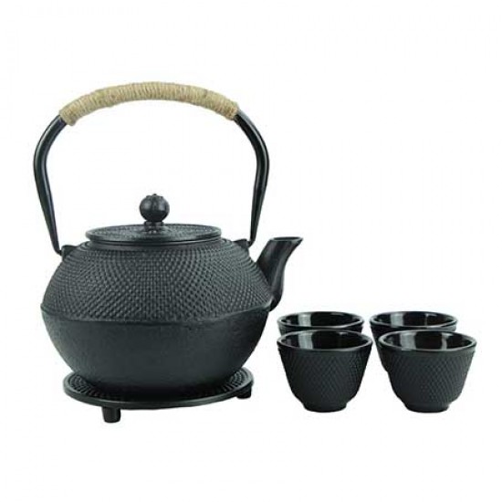 High Grade Japanese Cast Iron Tea Set Gift