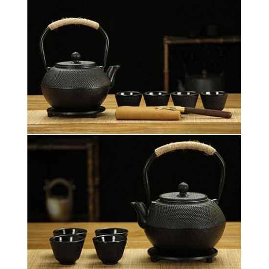 High Grade Japanese Cast Iron Tea Set Gift