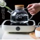 Borosilicate Glass Teapot Set With 4 Tea Cups